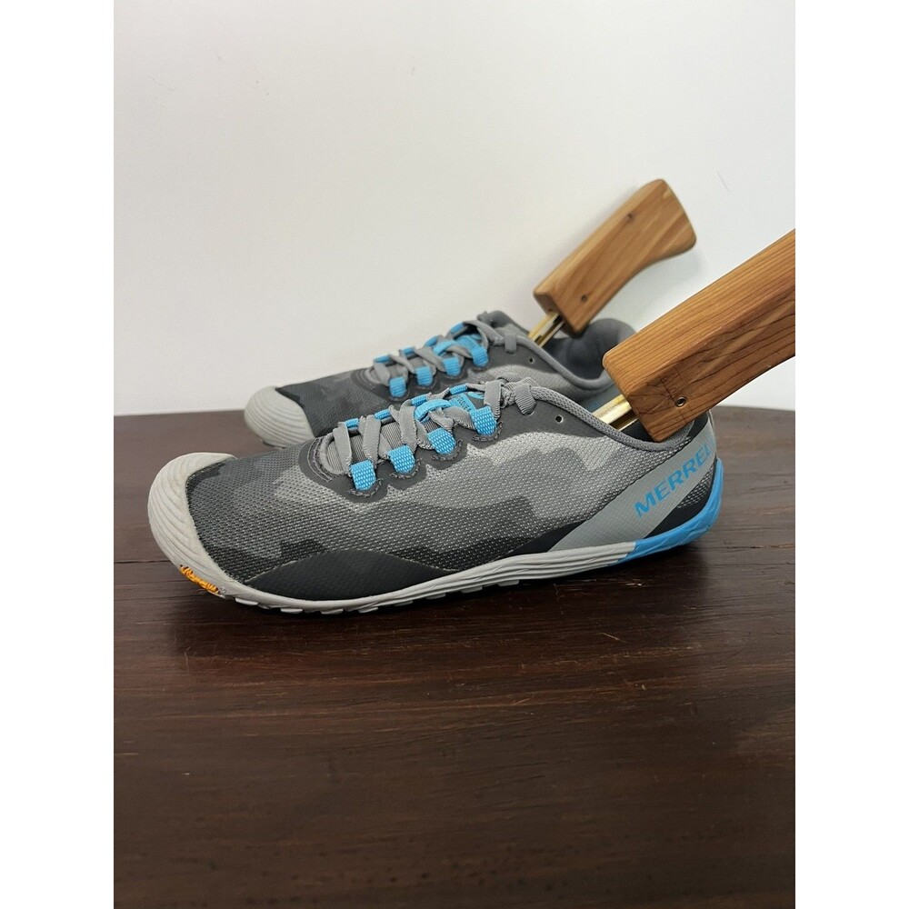 Merrell Vapor Glove 4 Women's Size 6 Barefoot Minimalist Running Shoes Gray